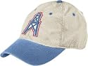 Houston Oilers Throwback Logo Tan Adjustable Hat