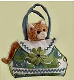 Plush Hollywood Swirl Orange Cat Sassy Pet Sak 10 &acute; - B000F62YJO