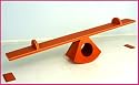 Modern Convenience - Indoor Seesaw, Orange