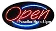 Open Chasing Flashing LED Sign 15 x 27
