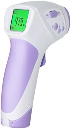 Non-contact Infrared Thermometer Ultra Fast &amp; Accurate Digital Infrared Thermometer Medical Forehead and Ear Thermometer for Baby Adult and Child