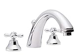 Rohl Verona 3 Hole Deck Mount Bath Mixer with C Spout A2784XM-IB