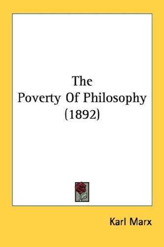 The Poverty of Philosophy (1892)