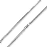 Sterling Silver Herringbone Chain Necklace 3.6mm (16