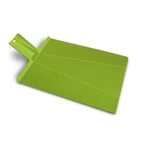 Joseph Joseph Chop 2 Pot Chopping Board, Lime Green, Large