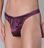 Mansilk Silk Satin/Knit Thong (MS20)
