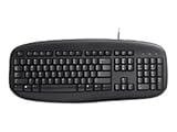 Logitech 968012-0403 OEM Value 100 Spill Proof Keyboard - Black