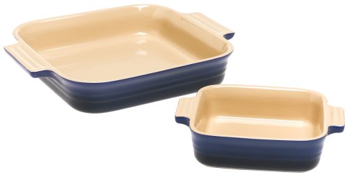 Childrens Toyshop  Kitchen & Housewares : Le Creuset Square Dish Bonus, Cobalt