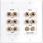 Dayton WPI-5.1 5.1 Channel Wall Plate