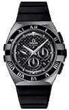 Omega Constellation Co- Axial Double Eagle Black Rubber Mens Watch 121.92.41.50.01.001
