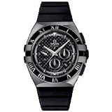 Omega Constellation Co- Axial Double Eagle Black Rubber Mens Watch 121.92.41.50.01.001 by Omega