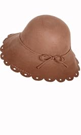 SCALLOPED EDGE FLOPPY WOOL COCO