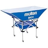 molten(モルテン)平型軽量ボールカゴ背低(青)BKCVLB