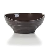 Mikasa Swirl Chocolate 5-1/2-Inch Fruit Bowl