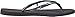 Havaianas Women's Slim Metal Mesh Flip Flop Sandal, Dark Grey, 7/8 M US