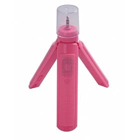 Pink Tripod MP3 Speakers for MP3 Player and iPod