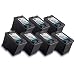 HP 56 C6656AN Compatible Remanufactured Combo Pack - 7 Black Ink Cartridges