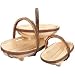 Set of 3 Traditional style decorative Sussex  trugs
