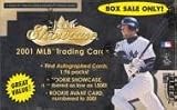 2001 Fleer Showcase Baseball Cards Unopened 11-Pack Box