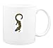 Mug with brown, gecko, scales, lizard, tail