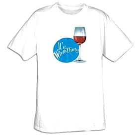 It's Wine: Thirty - Red Wine Glass Cool T-shirt