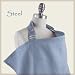 Baby : Simple by Bebe au Lait Steel Organic Nursing Cover
