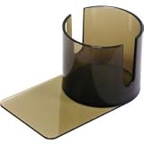 Plastic Cup Holder - Smoke (Slide under) w/Cutouts
