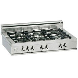 Bertazzoni 36 In Natural Gas Pro Rangetop CB36600X-NG Stainless Steel