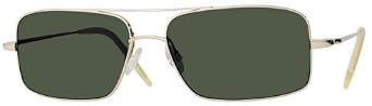 Click here to buy Oliver Peoples ARIC Rectangular Aviator Sunglasses by Oliver Peoples.