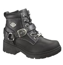 Big Sale Best Cheap Deals Harley-Davidson® Women's Tegan Boot, 7 Inch Lace Up Black Leather, Harness. D84424