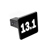 13.1 Half Marathon - Running - 1 1 4 inch (1.25) Tow Trailer Hitch Cover Plug Insert... by Graphics and More