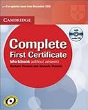 Image of Complete First Certificate Workbook with Audio CD