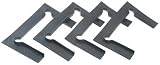 CRL Black Vienna Hinge Replacement Gasket Pack with Fin