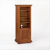 Homestead Media Tower- Stand & Back Sold Separate (Warm Oak) (60 H x 24 W x 18 D)
