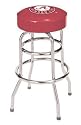 Alabama Crimson Tide Double Rung Bar Stool NCAA College Athletics Fan Shop Sports Team Merchandise