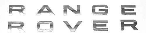 Universal RANGE ROVER Chrome Lettering (Fits: 2003-2010 Range Rover Models) by Seamless Auto