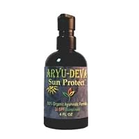 All Natural Organic Ayurvedic Mineral SPF30 Sunscreen Sun Block Child Safe