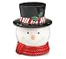 Kitchen & Housewares : Peppermint Snowman Cookie Jar/Food Canister For Holiday And Kitchen Home Decor / Christmas Collectible