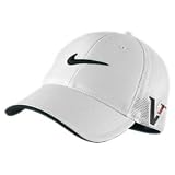 Nike One Victory Red 2010 Golf Cap Hat Tour Swoosh Flex White L/XL