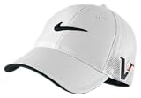 Nike One Victory Red 2010 Golf Cap Hat Tour Swoosh Flex White M/L