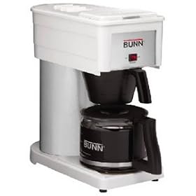 Bunn BX-WD 10-Cup High Altitude Coffee Brewer, White w  Stainless steel by BUNN-O-MATIC