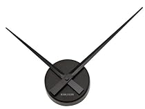 Karlsson Little Big Time Wall Clock, Black, Mini
