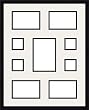 Collage Frame - Black (16x20") Collage Frame - Black (16x20")