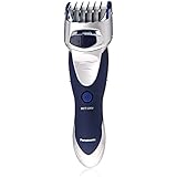 Panasonic Beard Trimmer, Hair Clipper, Men's, Cordless with Wet/Dry Convenience, Adjustable Trim Settings, ER-GS60-S