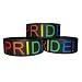 Gay Pride Wide Band Silicone Bracelet