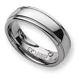 Tungsten 7mm Polished Band TU78-12.5
