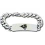 NFL Football ID Bracelet - St Louis Rams