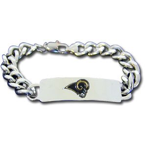 NFL Football ID Bracelet - St Louis Rams