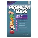 Premium Edge Dry Food for Adult Dogs, Skin and Coat Salmon, Potatoes and Vegetables Formula, 35-Pound Bag