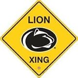 Penn State Nittany Lions Metal Crossing Sign **
